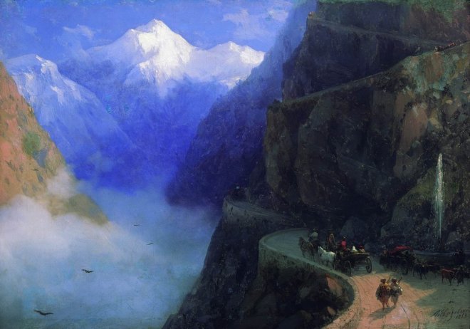 Дороги от Млета до Гудаура - 1868
