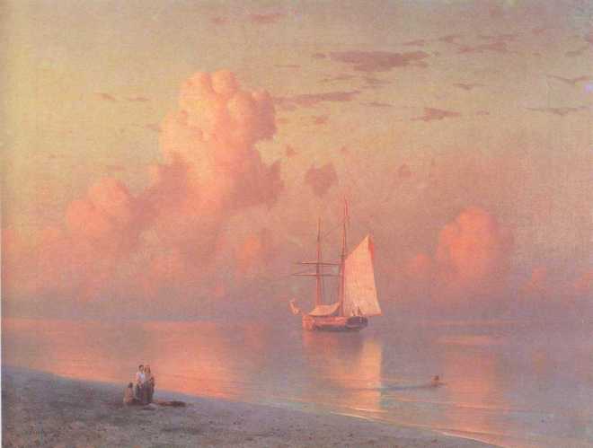 Закат -1866 - sunset