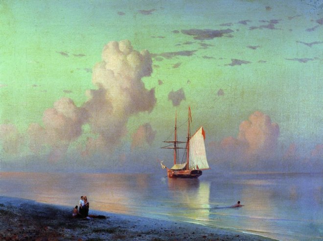 Закат -1866 - sunset