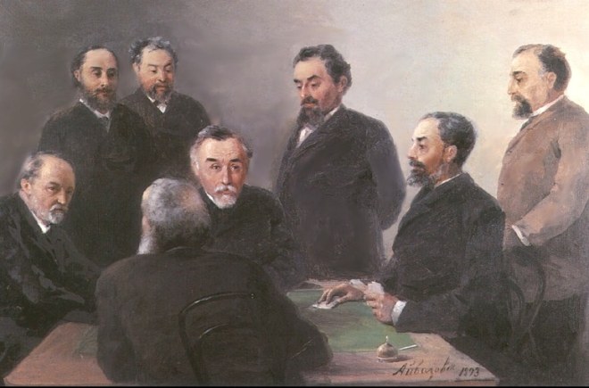 И. К. Айвазовский в кругу друзей – 1893