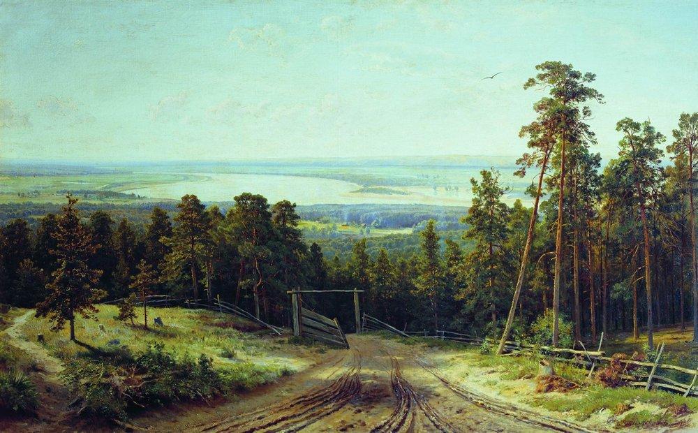 Кама близ Елабуги - 1895