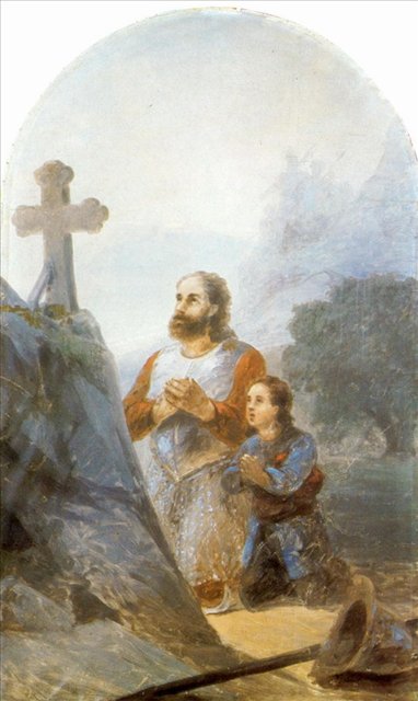 Клятва перед Аварайрской битвой (полководец Вартан Мамиконян, V в.) – 1892