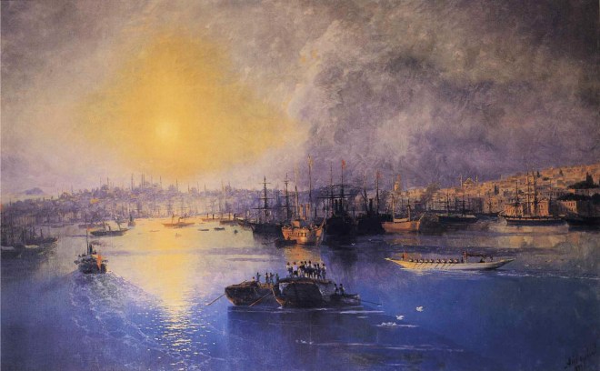 Константинополь. Закат - 1899