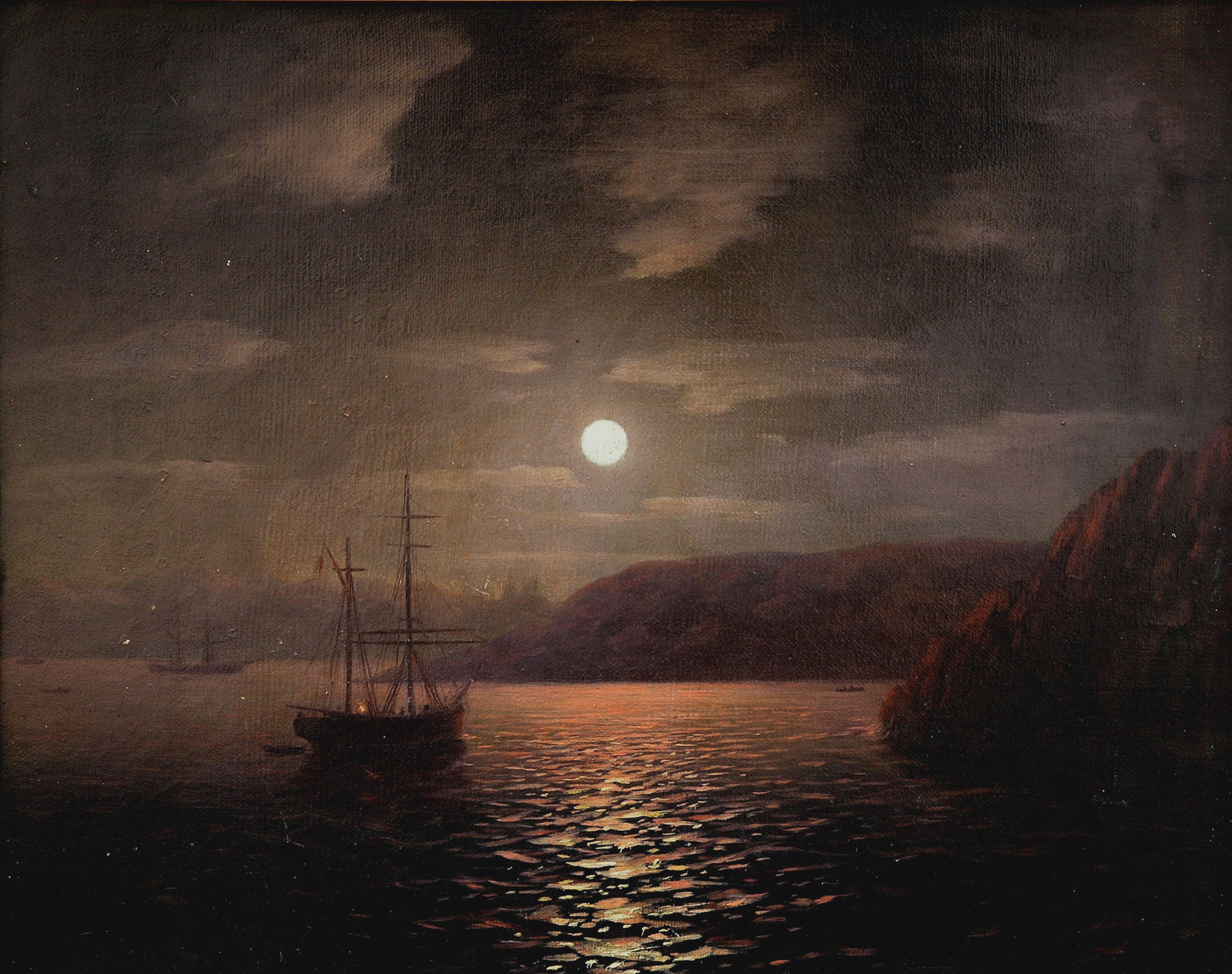 Лунная ночь на Черном море -1855