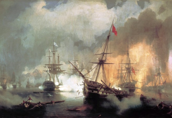 Морское сражение при Наварине 2 октября 1827 года