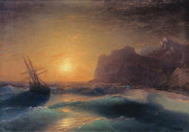 Морской пейзаж. Коктебель – 1880
