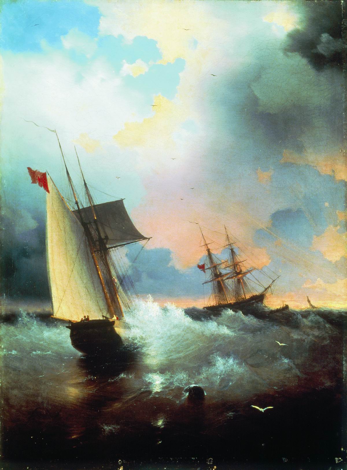 Парусник -1859 - Sailboat