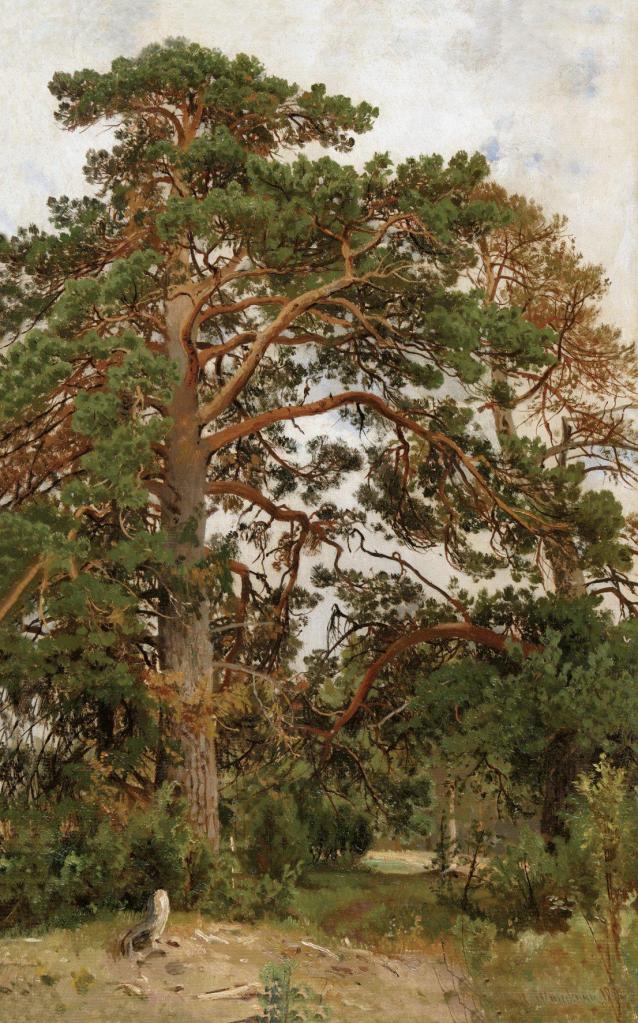 Пейзаж с сосной - 1890