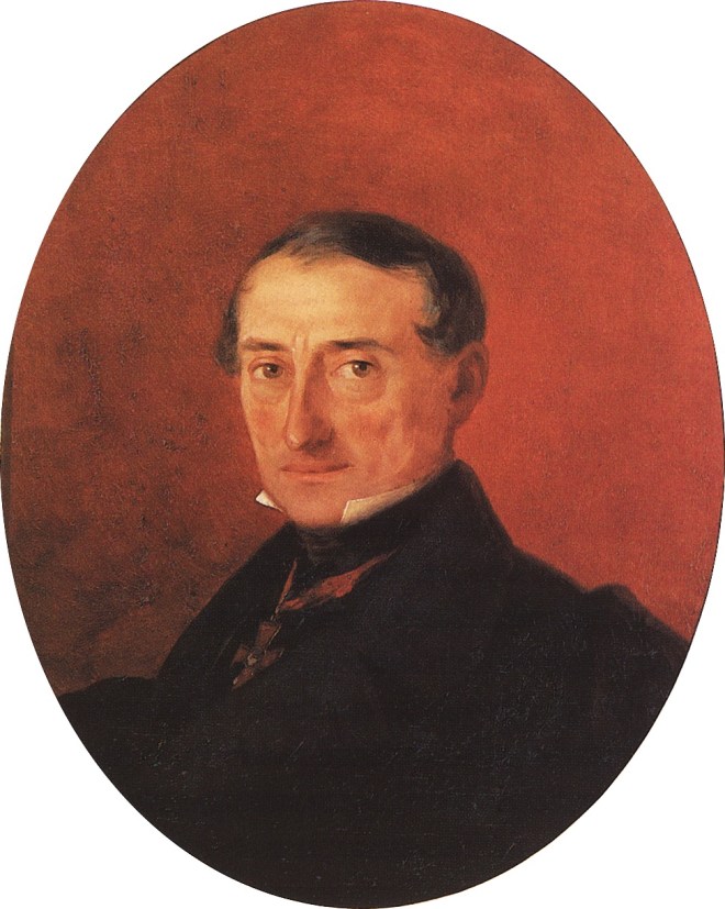 Портрет А. И. Казначеева - 1847