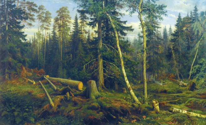 Рубка леса - 1867