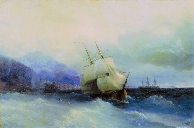 Трапезунд с моря - 1875