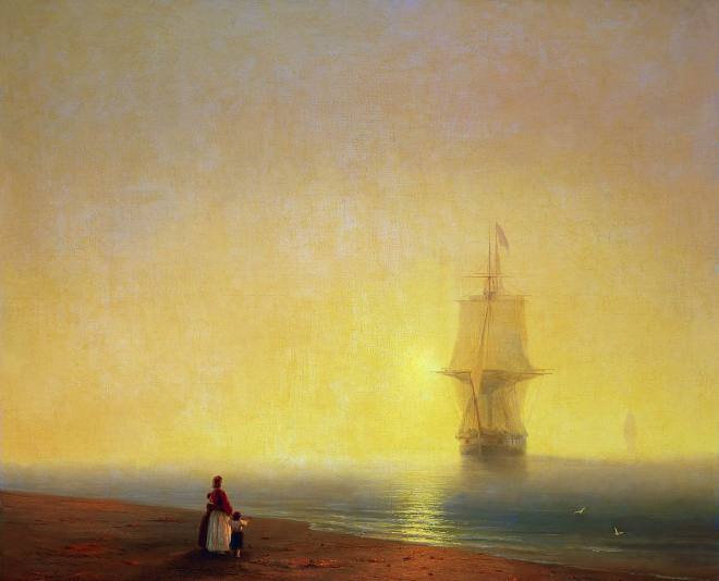 Утро на море - 1849 - Morning at sea
