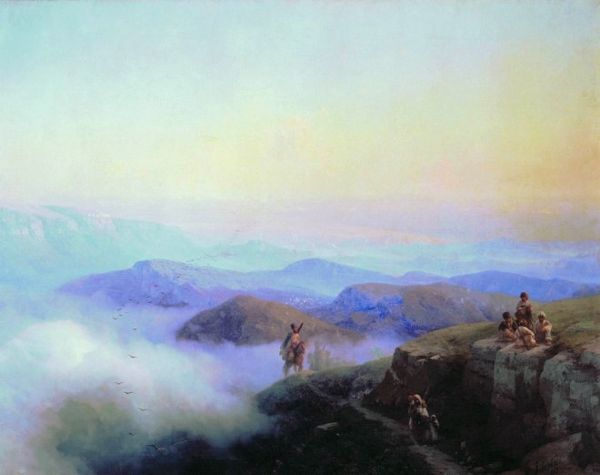Цепи Кавказских гор - 1869