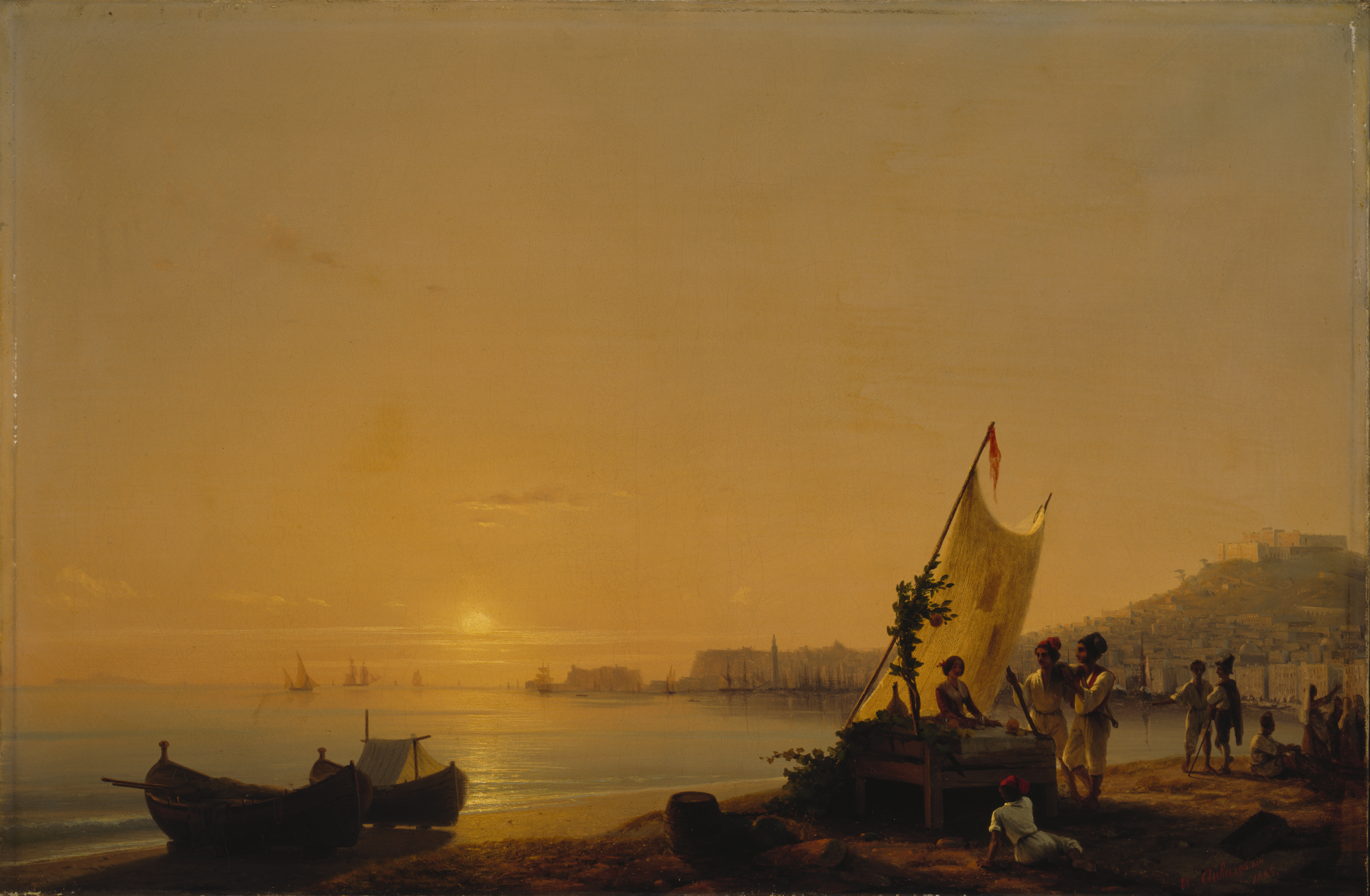 Неаполитанский залив - 1844 - Bay of Naples