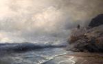 A Ship in Peril - Aivazovsky