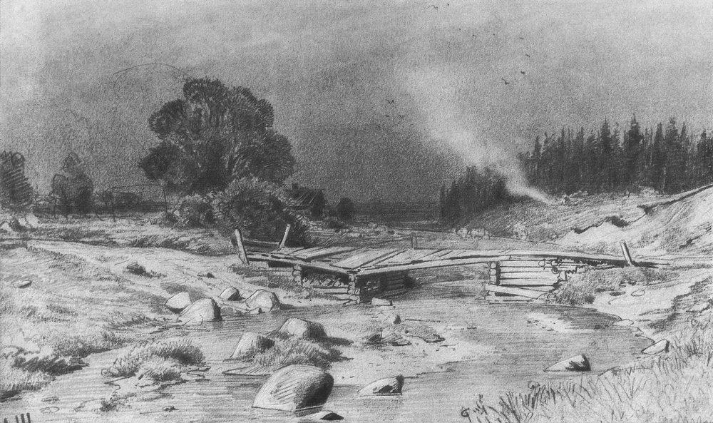 Мост через речку - Bridge over the river