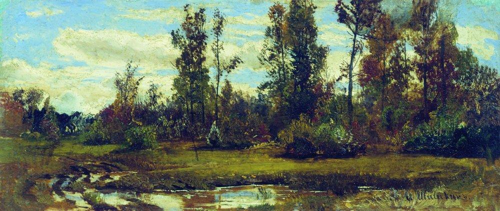 Озеро в лесу - Lake in the forest