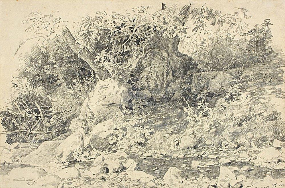 Ручей в Гурзуфе - Creek in Gurzuf