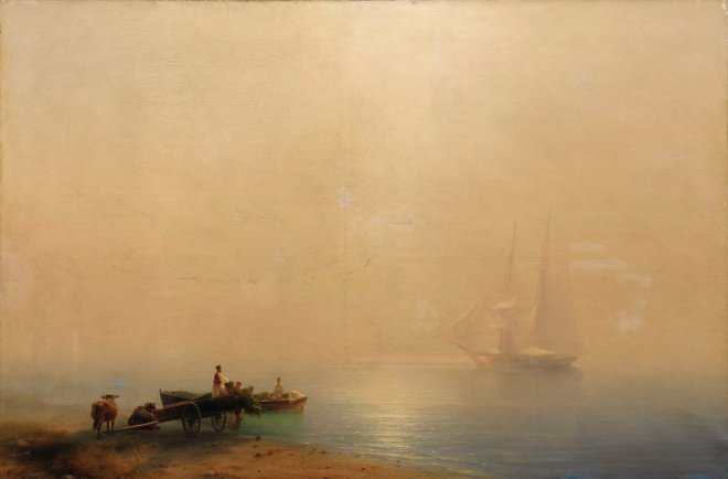Foggy morning - Aivazovsky