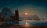Moonlight Reflecting on Water - Aivazovsky