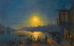 Moonrise over the Golden Horn - Aivazovsky