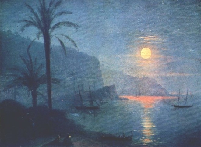 Nice at night - Aivazovsky