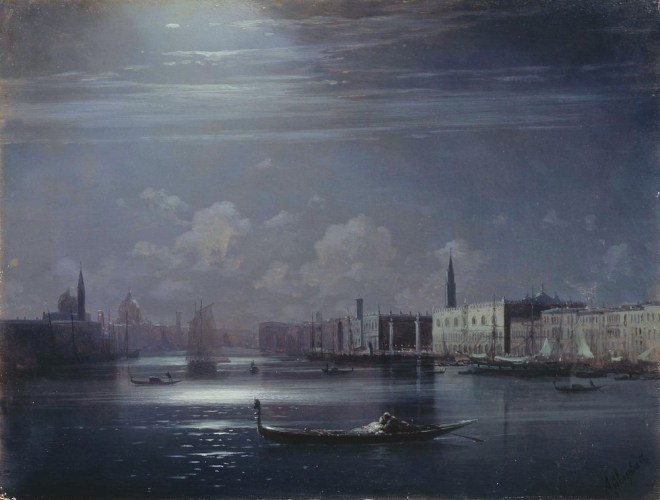 Night landscape. Venice - Aivazovsky