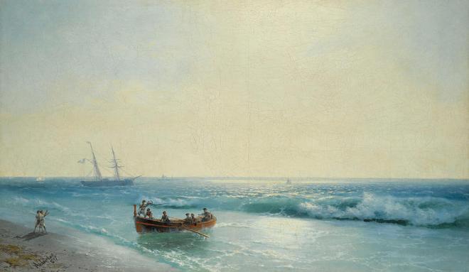 Sailors Coming Ashore - Aivazovsky