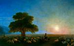 Shepherds with a Flock of Sheep - Aivazovsky