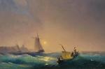 Shipping off the Dutch Coast - Aivazovsky