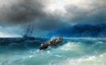 Storm over the Black Sea - Aivazovsky