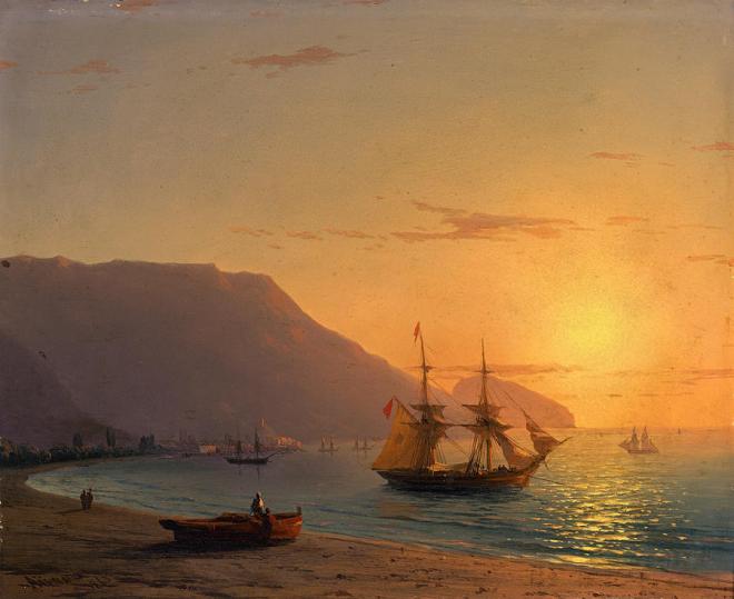 Sunset in Crimea - Aivazovsky