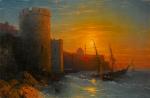 Sunset over Constantinople - Aivazovsky