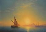 Sunset over Ischia - Aivazovsky