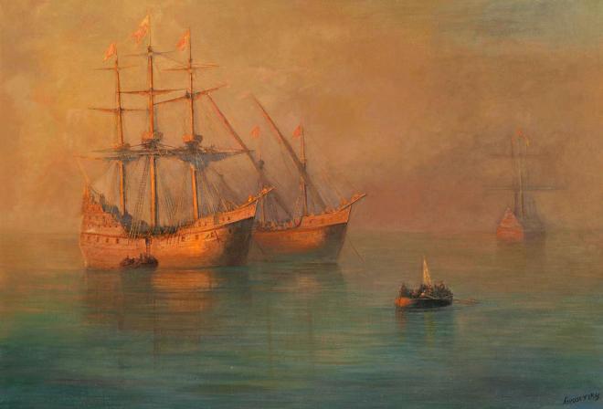 Корабли Колумба - 1880 - Ships of Columbus