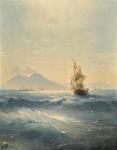 The Bay of Naples with Mount Vesuvius - Aivazovsky
