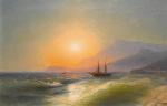 View from Cap Martin with Monaco in the Distance - Aivazovsky