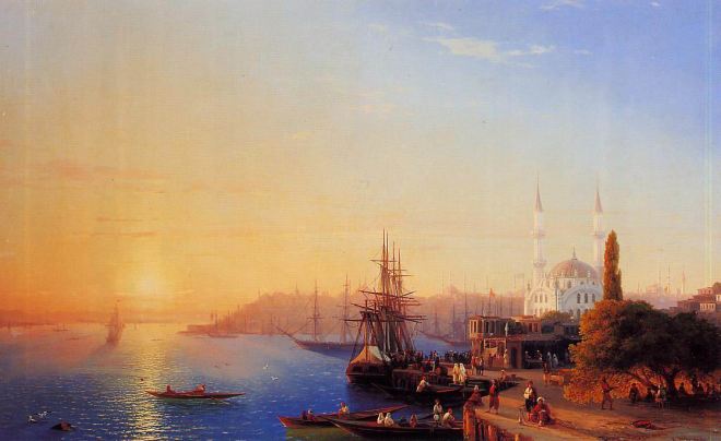 View of Constantinople and Bosphorus - Aivazovsky