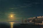 View of Odessa on a Moonlit Night - Aivazovsky