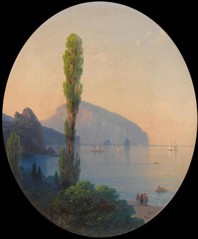View of the Ayu Dag - Aivazovsky