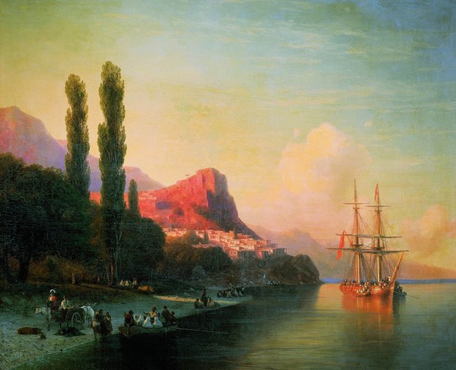 View of the Golden Horn - Aivazovsky