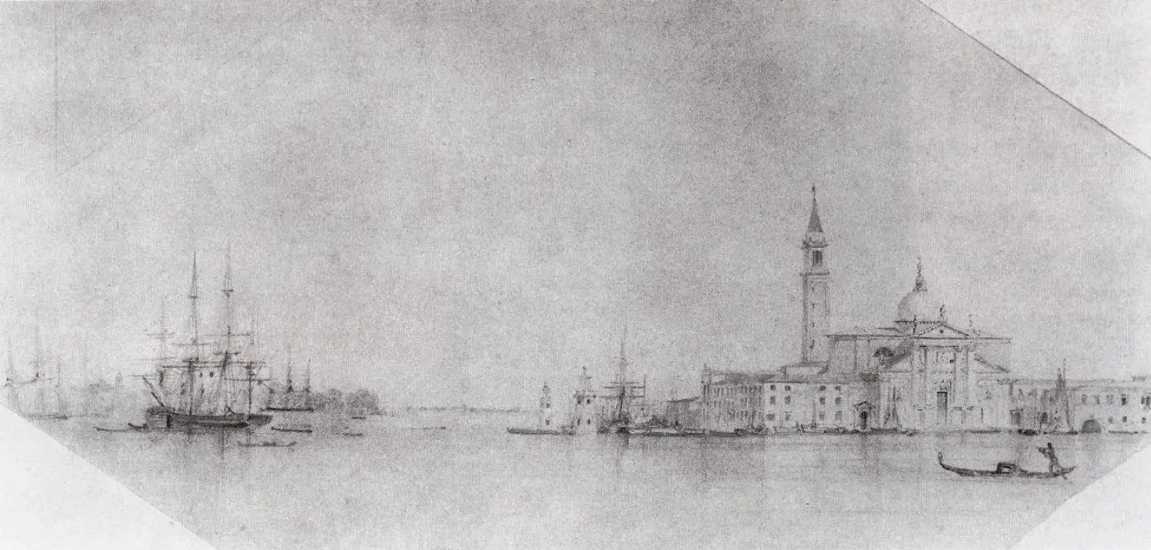 Венеция. Набросок - 1840