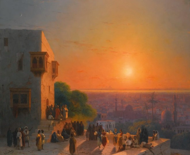 Вечер в Каире - 1870