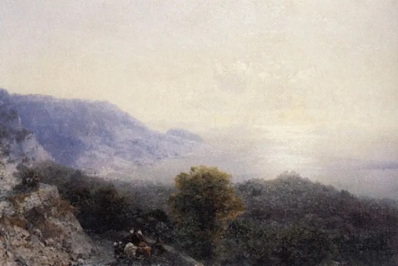 Дорога на Ай-Петри - 1894