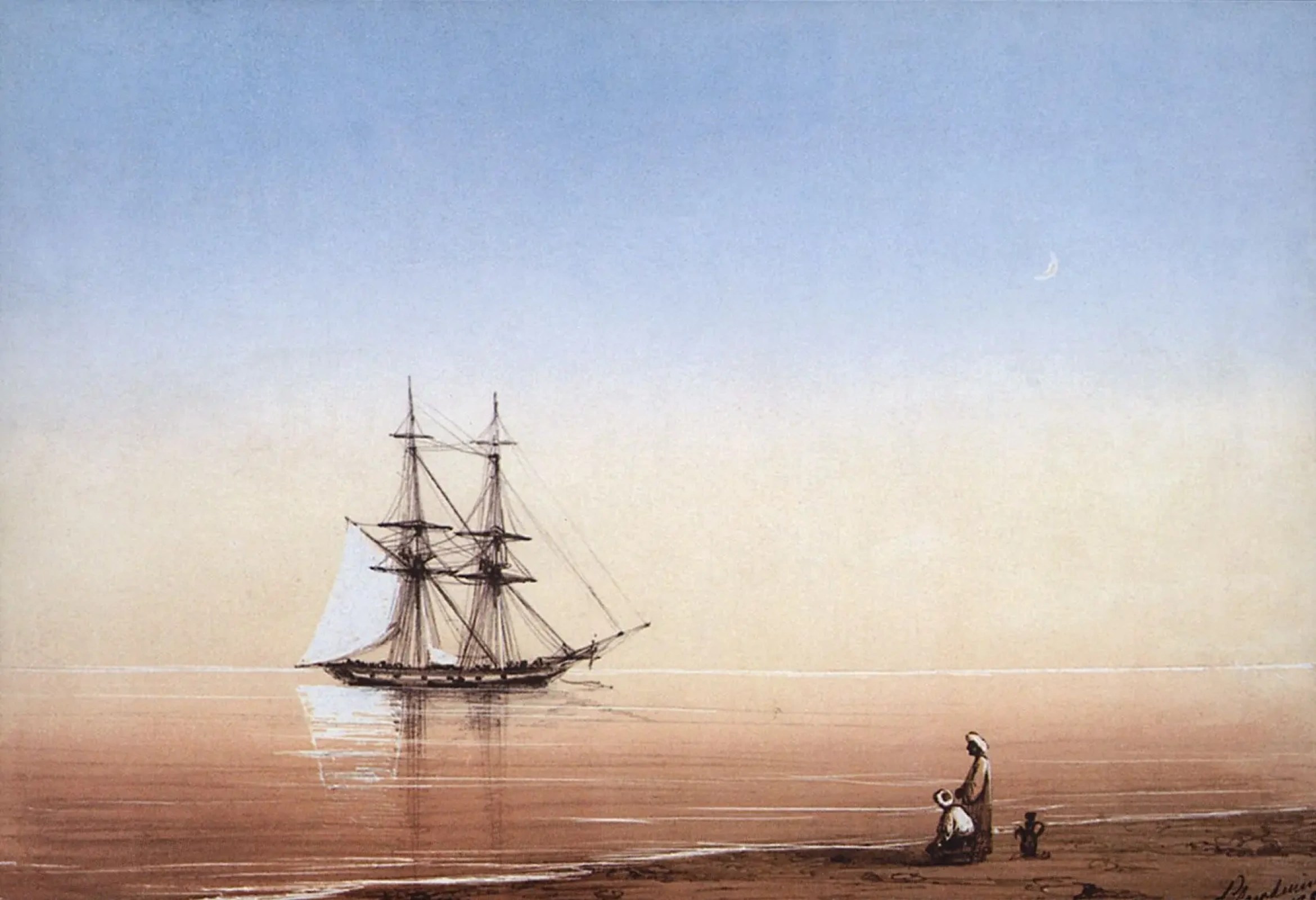 Штиль на море - 1881