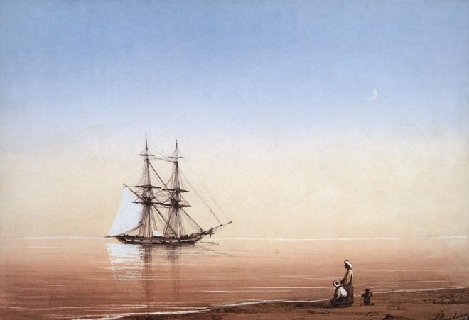 Штиль на море - 1881