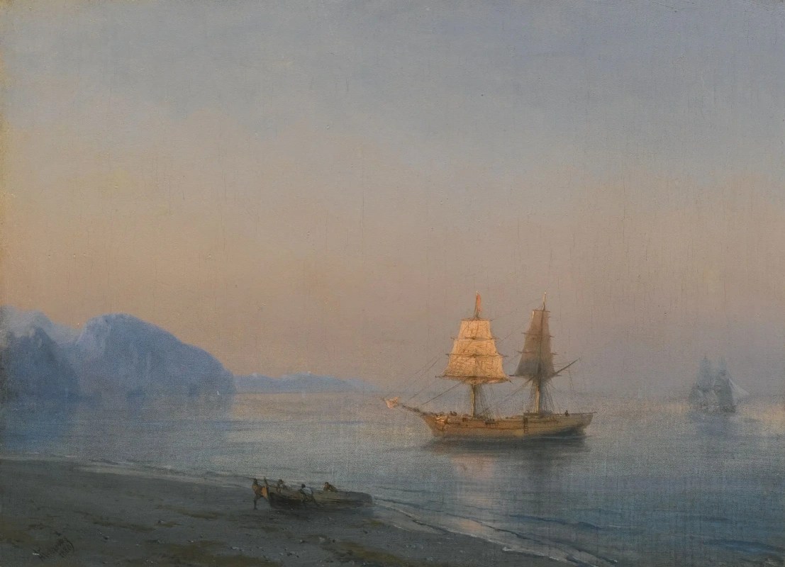 Ялта утром - 1880 