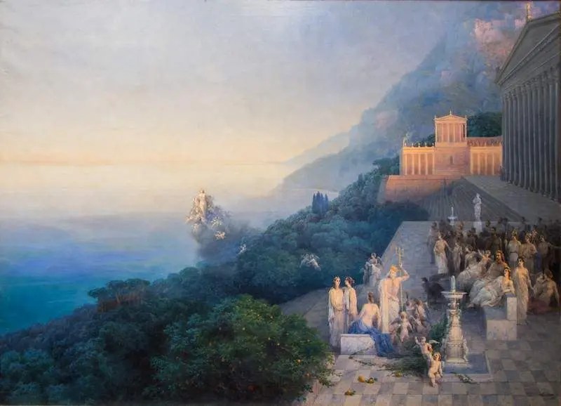 Встреча Венеры на Олимпе - 1895 