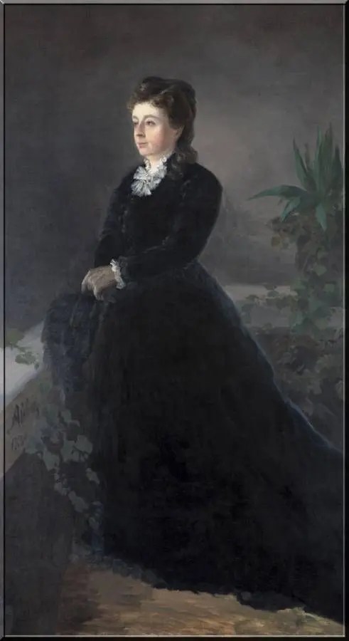 Портрет дочери художника - 1889