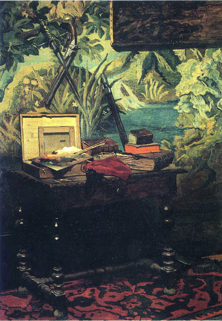 Claude Monet - A corner of the studio -1861